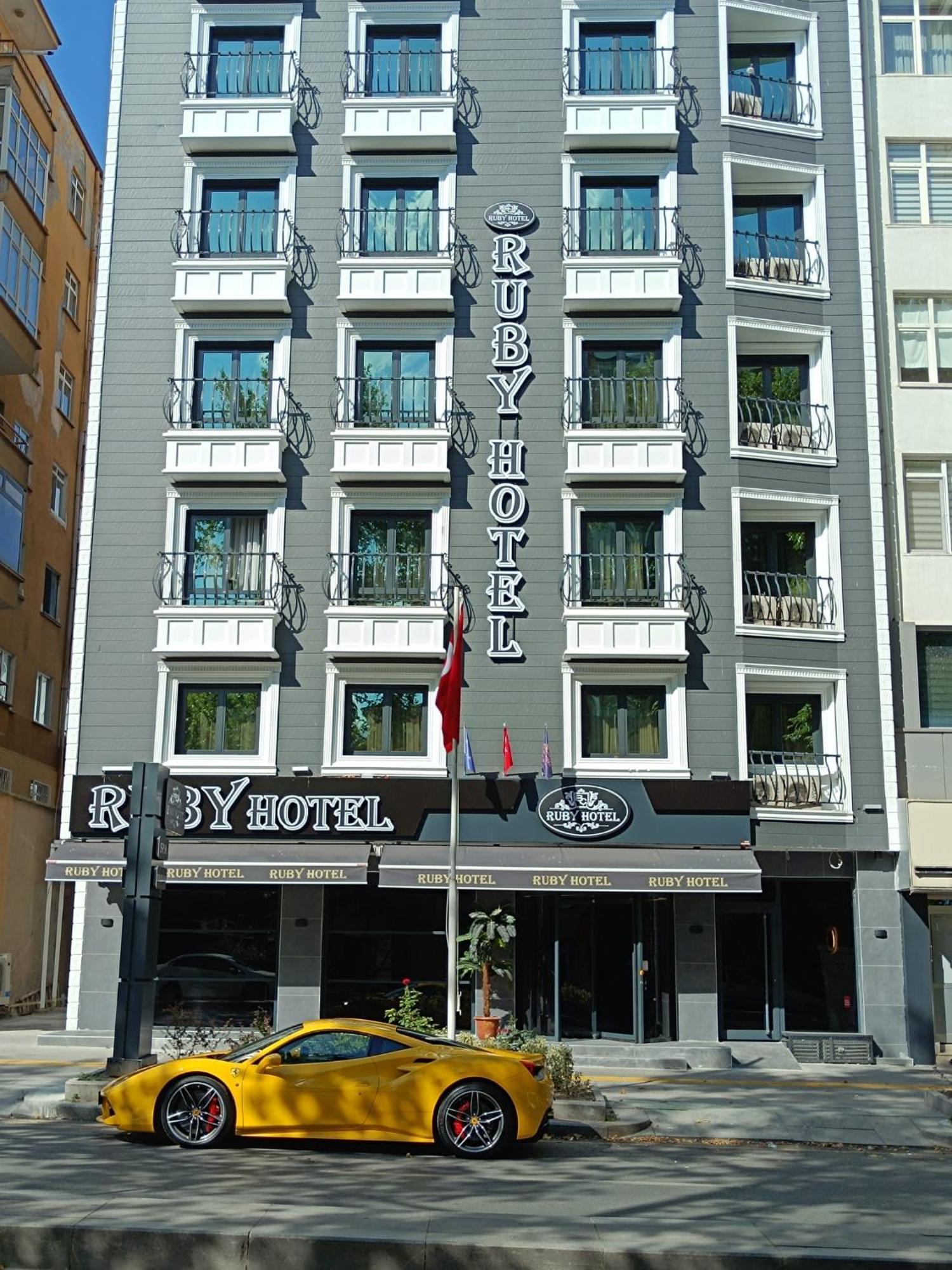 Bc Ruby Hotel Ankara Exteriér fotografie